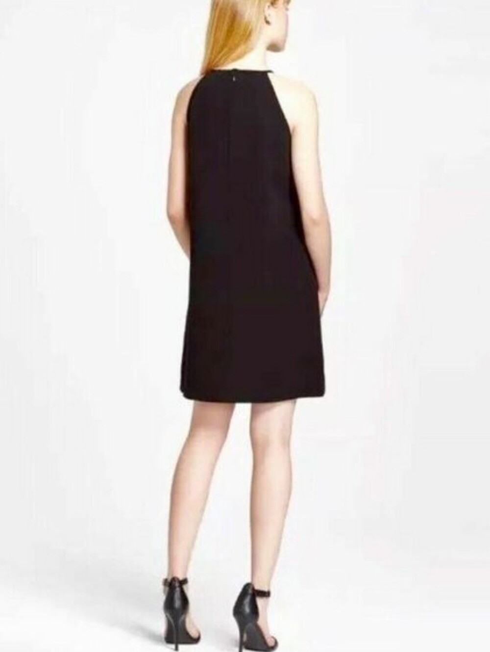 NWT Victoria Beckham For Target Embroidered Bug Halter Dress. Size L - Picture 4 of 14